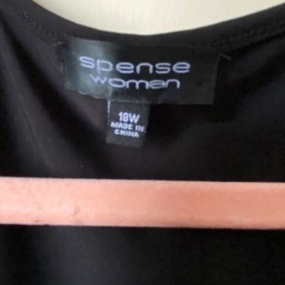 Black Sleeveless V-Neck Drawstring Jumpsuit - Picture 4 of 6